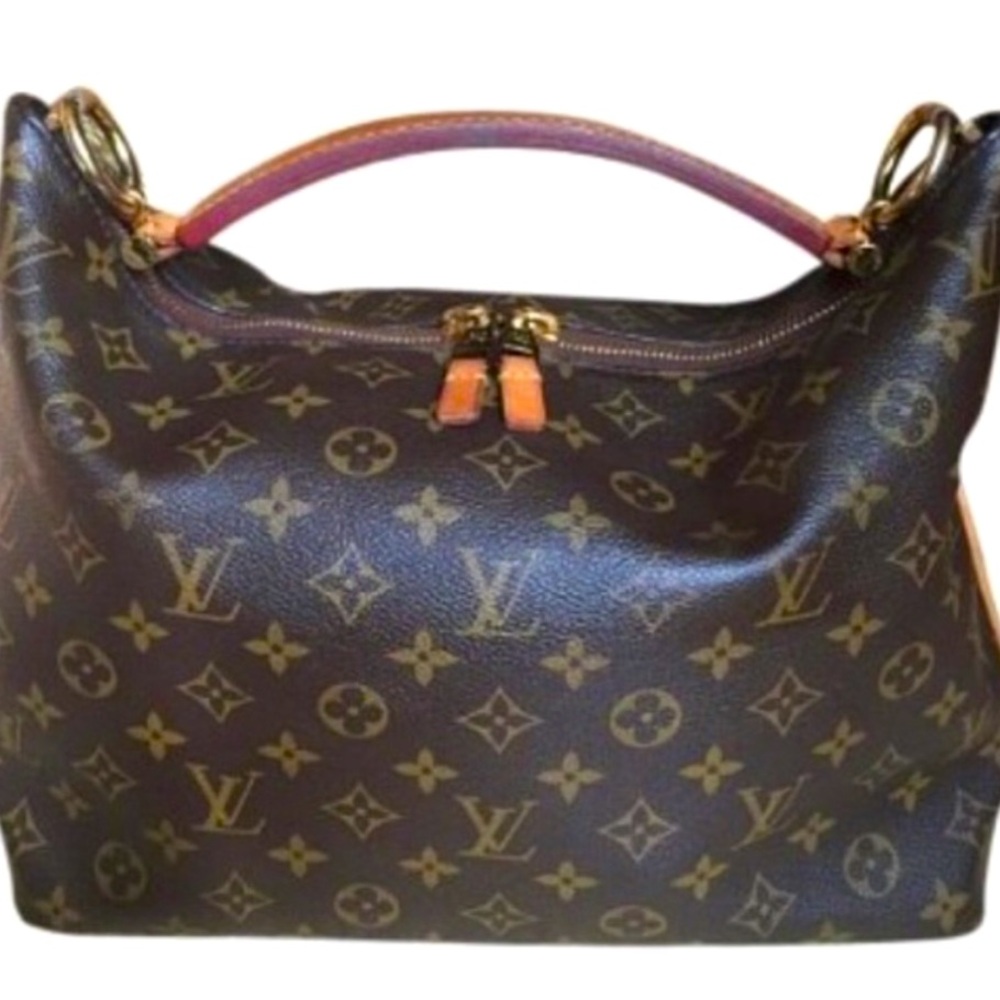 Vintage Authentic Louis Vuitton Monogram Sully Purse